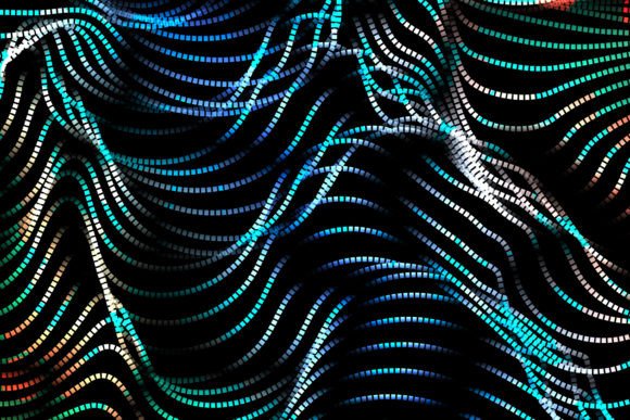 Abstract Colorful Wave Background 92: A Versatile Design Element for Modern Projects