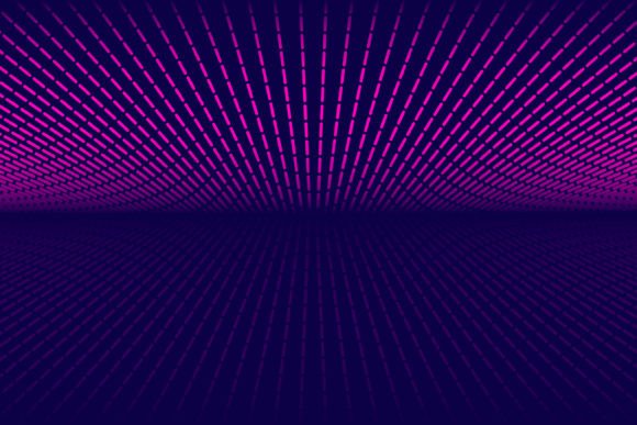 Futuristic Background in 80s Vector 34: A Retro-Futuristic Design Asset