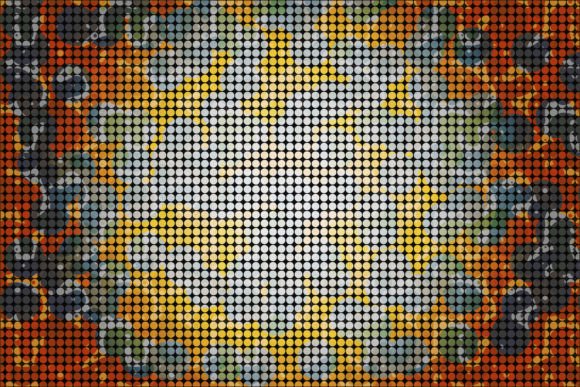 Geometric Vector Pattern Background 64