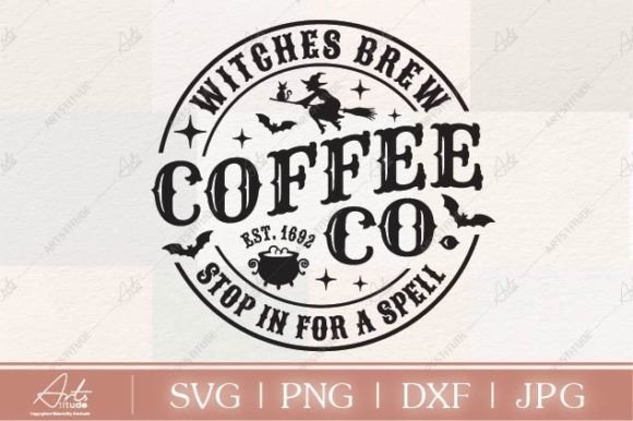 WITCHES BREW COFFEE CO: Crafting Creativity with Custom Design Files