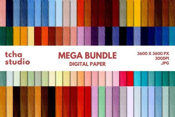 Wood Texture Digital Papers Bundle: A Versatile Resource for Creative and Commercial Projects